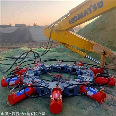 广西桂林液压破桩机 天水混凝土桩拆除液压截桩机