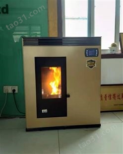 生物质颗粒取暖炉家用室内全自动采暖炉商用无烟取暖器 热风炉