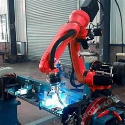 厂家现货盖梁骨架焊接机器人 伺服电机六轴智能焊接机器人 视觉跟踪