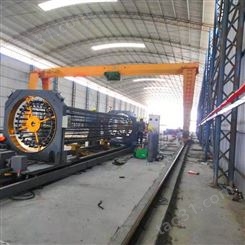 中驰桥隧全自动做钢筋笼的设备ZCZ-2200 钢筋滚笼成型机 自动成型机钢筋笼