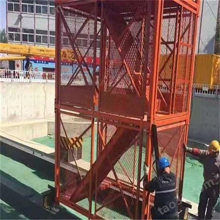 如祥建筑 箱式梯笼 组合式安全爬梯 建筑路桥施工安全梯笼 欢迎咨询