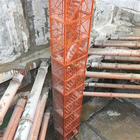阜城如祥 安全工程梯笼 施工箱式安全梯笼 重型框架安全梯笼 欢迎选购