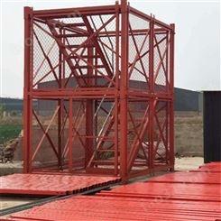 阜城如祥 建筑安全梯笼 组合式梯笼 高铁基坑重型安全梯笼