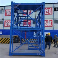如祥建材 建筑墩柱安全梯笼 路桥施工安全梯笼 箱式安全梯笼 欢迎选购