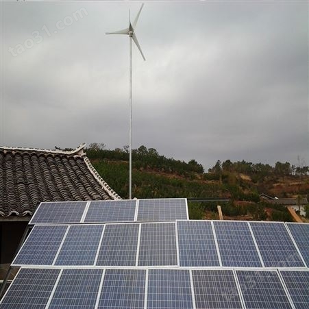 耀创 离网风光互补发电系统 风力发电机 太阳能组件 太阳能风光互补供电系统 离网发电机设备