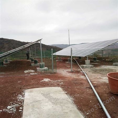 耀创 1.1kW太阳能水泵 太阳能水泵系统 光伏提水系统 太阳能提灌站 太阳能抽水机