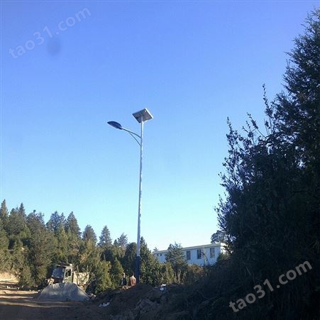 厂家直供6米太阳能路灯 LED光源城镇道路 新农村建设工程照明 公园景观路灯