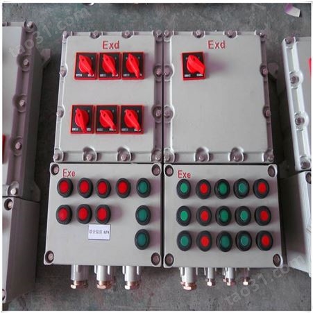 BXM58-4/32K100照明动力防爆配电箱4回路四回路防爆配电箱带总开