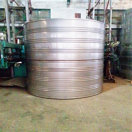 304不锈钢水箱 玻璃钢装配式水箱 钢板喷塑水箱 搪瓷钢板水箱