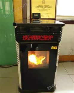 全自动生物质壁炉颗粒壁炉 家用商用壁炉 绿洲机械