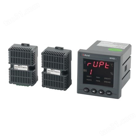 安科瑞WHD72-22 双路温湿度控制器 可选故障报警RS485通讯 输出4-20mA
