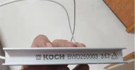 德国KOCH BWD1000018L电阻 18欧姆制动电阻