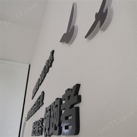 江苏徐州 水晶字logo标识墙 整套文化墙打造 企业荣誉墙 辰信