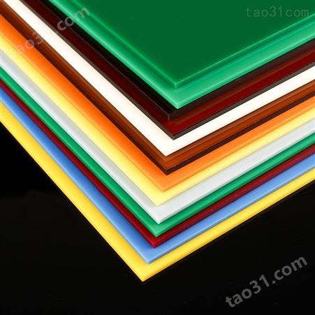 高透明亚克力板材定制加工 双面磨砂板厚板有机玻璃彩色亚克力板