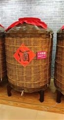 1-5吨桑皮纸裱糊酒海 藤编酒海制作报价生产 山东酒海供应