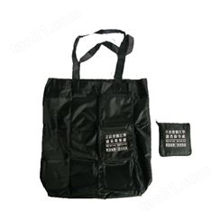 工厂订做折叠购物袋 手提卡通图案210T涤纶布 袋shopping bag