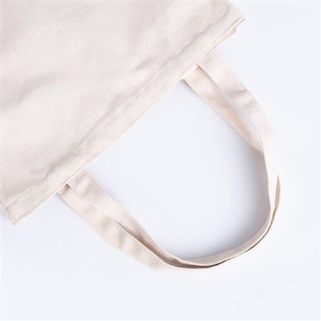 厂家定制空白帆布袋diy环保购物袋棉布袋大容量印刷生产加急定做