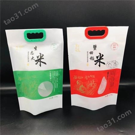 加工小米包装袋 生态大米塑料包装袋 辉龙包装厂家出厂价格 鄂托克前旗