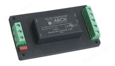 供应4000V电压电源模块 AC90-305V输入 AHCH05-24S  AHCH05-12S  AHCH05-5S