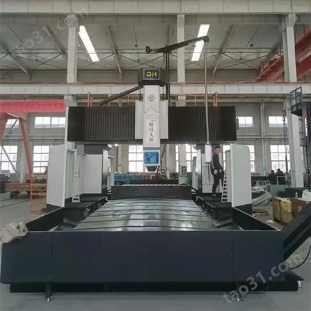 重载数控龙门铣床5米CNC机械加工设备