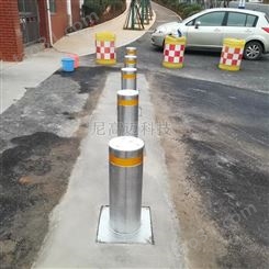 学校大门优质路障升降柱品牌防闯防撞路桩安装