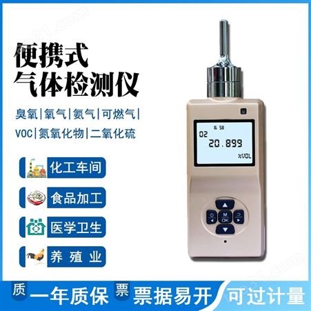 一氧化氮气体检测仪NO泵吸便携一氧化氮浓度探测报警器