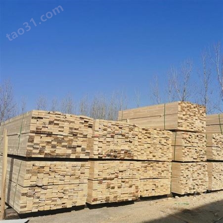 呈果进口工地用的木方现货批发 辐射松建筑工地方木*