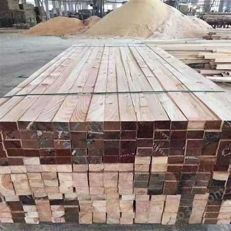 建筑木方 呈果5x10白松工地建筑木方 房屋加固木材价格