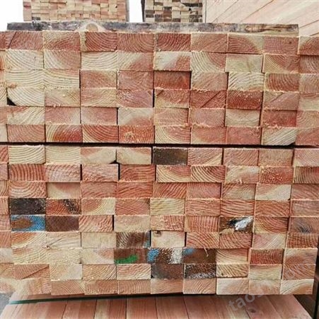 呈果木业建筑方木材质 5x9铁杉木建筑方木 建筑口料厂家自产自销 量大从优