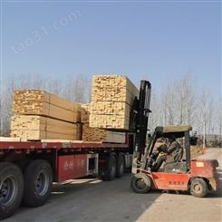 白松木方 呈果木业 木材加工厂批发定制建筑木方条