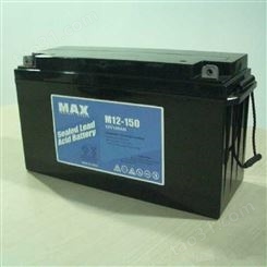 MAX蓄电池M12-100 12V100AH 20HR UPS EPS应急配电柜 安防电源系统