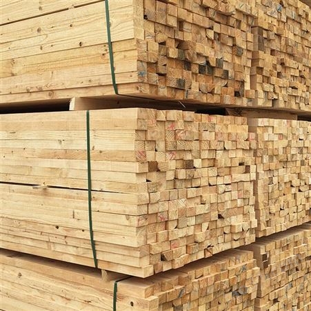 樟子松建筑木方价格查询出售 樟子松板材