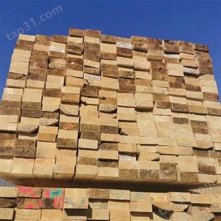 建筑用木方 建筑工地木方 辐射松木方条批发