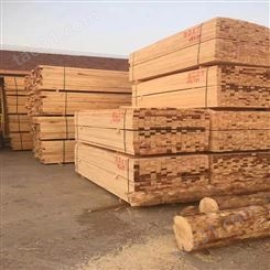 建筑方木模板 呈果定制批发白松建筑木方厂家直供