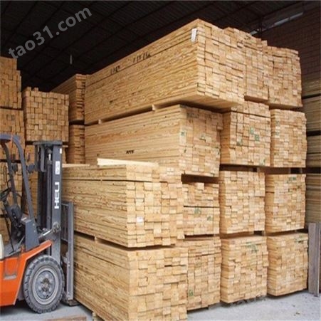 呈果批发建筑木方价格低 花旗松建筑木方 建筑木工支模板价格