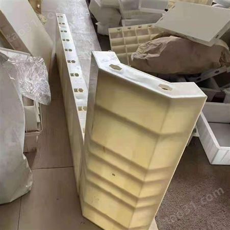 档墙塑料模板 建筑PVC建材 水沟施工模具 组合刚度大