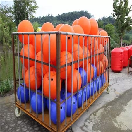 内湖自然保护区警戒线塑料浮球