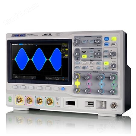 鼎阳台式数字模拟示波器 SDS2104X大屏超级荧光示波器