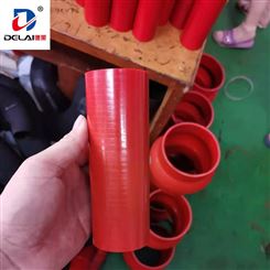 定制各种汽车硅胶米管红色夹布胶管内径100mm60mm50mm耐高温硅胶软连接头