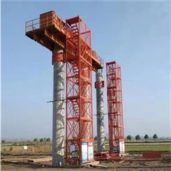 安全基坑墩柱梯笼 封闭式安全梯笼 爬梯组合式梯笼 按需供应 挂网式梯笼